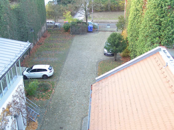 Blick zum Hof